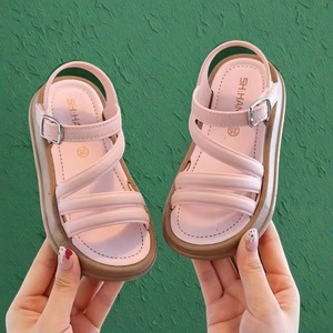 Sandalias Coreanas de Verano para Niñas, Modernas, Lindas, de Princesa, Versátiles y Cómodas para Aprender a Caminar - Product Image 4
