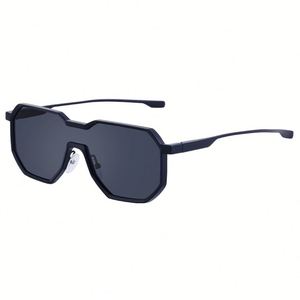 Gafas de Sol Cuadradas con Marco Metálico y Protección UV400, Estilo Gótico Steampunk 2024 para Hombre - Product Image 6