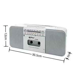 Nuevo Reproductor de Casetes Retro, Radio Portátil Multibanda, Sonido Estéreo HIFI BT, Compatible con FM/AM/SW - Product Image 2