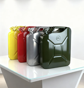 Réservoirs de carburant portables de 5l, 10l, 20l, conteneur en acier inoxydable robuste pour <span class=keywords><strong>essence</strong></span>, <span class=keywords><strong>essence</strong></span> - Product Image 1