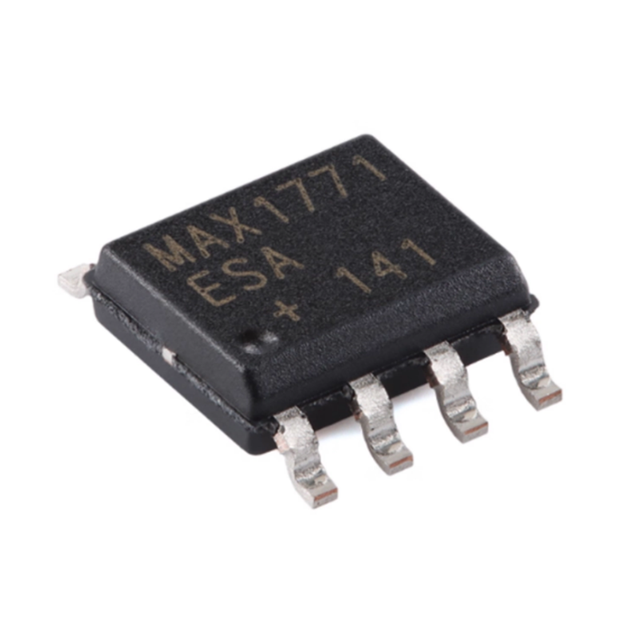 Original MAX1771ESA+T SOIC-8 12V or Adjustable High-efficiency boost DC-DC Controller Chip