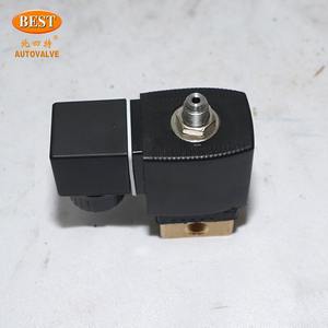 Хорошая цена, 110 В 220 В переменного тока 12 В 24 В постоянного тока, водяной гидравлический мини 3 Way Z1232 латунный резьбовой DN03 DN01 16 бар электромагнитный клапан - Product Image 5