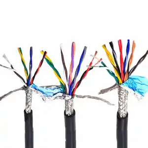 Flexible Industry Robot Cable 2 core 3 core 4 core Screened Shield Automation Control Cable