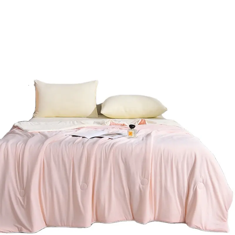 Homes Cool Feeling Summer Ice Silk Quilt Air Conditioning comforter Children luxury quilt bedding set