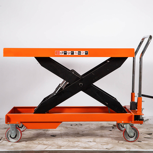 Elevador de Plataforma <span class=keywords><strong>Manual</strong></span> de Tijera Mingfeng PTD1000 para Palets Carro Elevador 1000 kg 1 m - Product Image 5