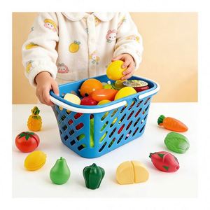Juego de Comida de Juguete para Niños, Juego de Cocina de Simulación, Frutas y Verduras para Cortar, Juguete de Cocina, Juego de Roles, Juguetes Educativos de Plástico - Product Image 2