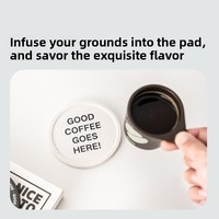 Sous-verre en mélamine en porcelaine fine, écologique, résistant à la chaleur, minimaliste, haut de gamme, accessoire pour café