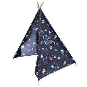 Hot Sale Portable Children's <b>Teepee</b> <b>Tent</b> Custom Design Fabric Play <b>Tent</b> for Indoor and Outdoor Use - Product Image 1