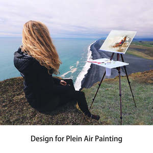 Meeden Màu Nước Giá Vẽ Gấp Xách Tay Phác Thảo Sồi Cho Nghệ Thuật Vẽ - Product Image 5