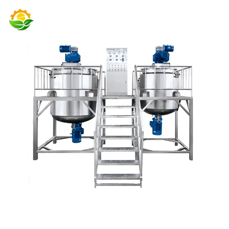 Customization Other Soap Make Machine Liquid Mixing Water Tank Grease Making Plant Manufacturers