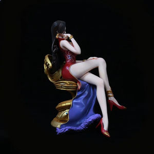25 CM 2 Couleurs <span class=keywords><strong>Sexy</strong></span> Fille Personnage de Dessin Animé Collection PVC Modèle Jouet Poupée Position Assise Anime Figures <span class=keywords><strong>Boa</strong></span> Hancock <span class=keywords><strong>One</strong></span> Pieced - Product Image 2