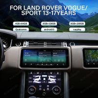 ACARDASH lecteur DVD de voiture GPS Navigation unité principale multimédia pour Range Rover Evogue Sport 12.3 pouces écran rabattable avec cuir