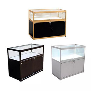 अनुकूलित प्रदर्शनी वाणिज्यिक फर्नीचर गहने प्रदर्शन खुदरा प्रकाश ग्लास प्रदर्शन कैबिनेट का नेतृत्व किया - Product Image 2