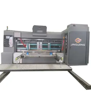 Автоматическая машина для производства гофрированных картонных коробок, машина для резки флексографской печати