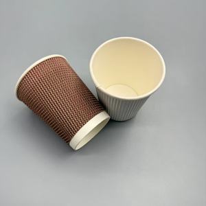 Gobelet en papier kraft enduit de PE biodégradable, jetable, à paroi simple, pour boissons chaudes et froides - Product Image 6