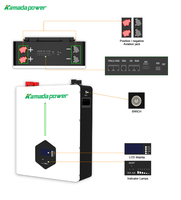 Batterie murale au lithium Kamada tout-en-un 15 kW 15 kWh 16 kWh Bluetooth pour système solaire