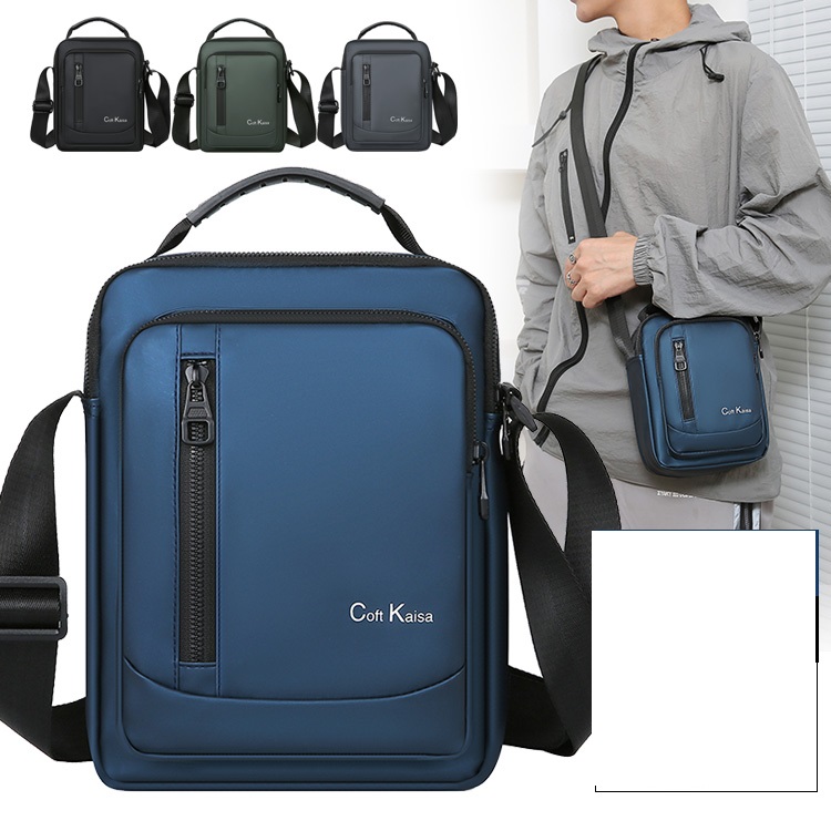 Borsa A Tracolla Unisex Onex Impermeabile: L'alleata Perfetta Per Viaggi E Città, Utilità E Stile In Nero
