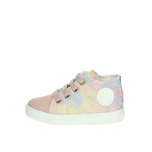Falcotto Baskets pour filles en toile rose, chaussures tendance, taille 0012014600.97.0M02 - Product Image 1
