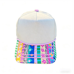 Vintage Color Block Patchwork <strong>Trucker</strong> <strong>Hat</strong> <strong>for</strong> Women <strong>Men</strong> Retro 80s 90s Zebra Striped Polka Dot Baseball Cap - Product Image 5