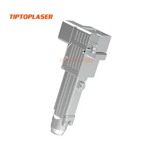 Faserlaser-Reinigungs pistole Endlosfaserlaser-Reinigungs maschine mit 600mm Scan-Breite Laserlinsen-Faser pistolen metall