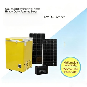 Congélateur coffre solaire 220V, porte simple, sans givre, efficacité énergétique <span class=keywords><strong>A</strong></span>++, puissance réglable, usage domestique, direct usine - Product Image 2