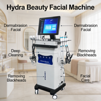 Appareil facial haute fréquence H2O2 pour hydrater le visage, resserrer les pores et réaliser un peeling hydrique