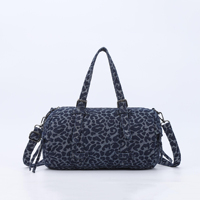 Sac de voyage unisexe en jean délavé style vintage, sac fourre-tout décontracté en jean, sac de sport, sac de week-end avec bandoulière réglable