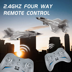 YYRC nuevo FX9635 <span class=keywords><strong>F35</strong></span> avión de combate modelo de espuma 4CH aviones de Control remoto conductos Motor sin escobillas batería regalos para <span class=keywords><strong>RC</strong></span> - Product Image 6
