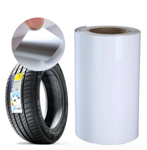 Autocollant auto-adhésif pour étiquette de pneu vinyle PET aluminium imperméable à l'eau résistant à la déchirure autocollant d'étiquette de pneu auto-adhésif - Product Image 2