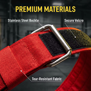 YX Powerlifting Nefes Alabilen Antrenman Kemerleri Spor Salonu Ağırlık Kaldırma Fitness Squat Doğal Kauçuk PVC - Product Image 3