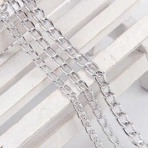 Aluminum Chain Twist Chain <b>Small</b> Size Oxidation Treatment Fashion Accessories For <b>Backpack</b> Belts And Jewelry - Product Image 4