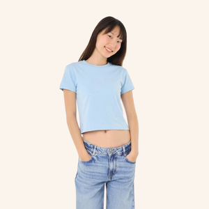 T-shirt court personnalisé avec logo, 100 % coton peigné 40, 210 g/m², coupe ajustée pour femme, impression sérigraphique, faible MOQ, fabriqué en Thaïlande - Product Image 6