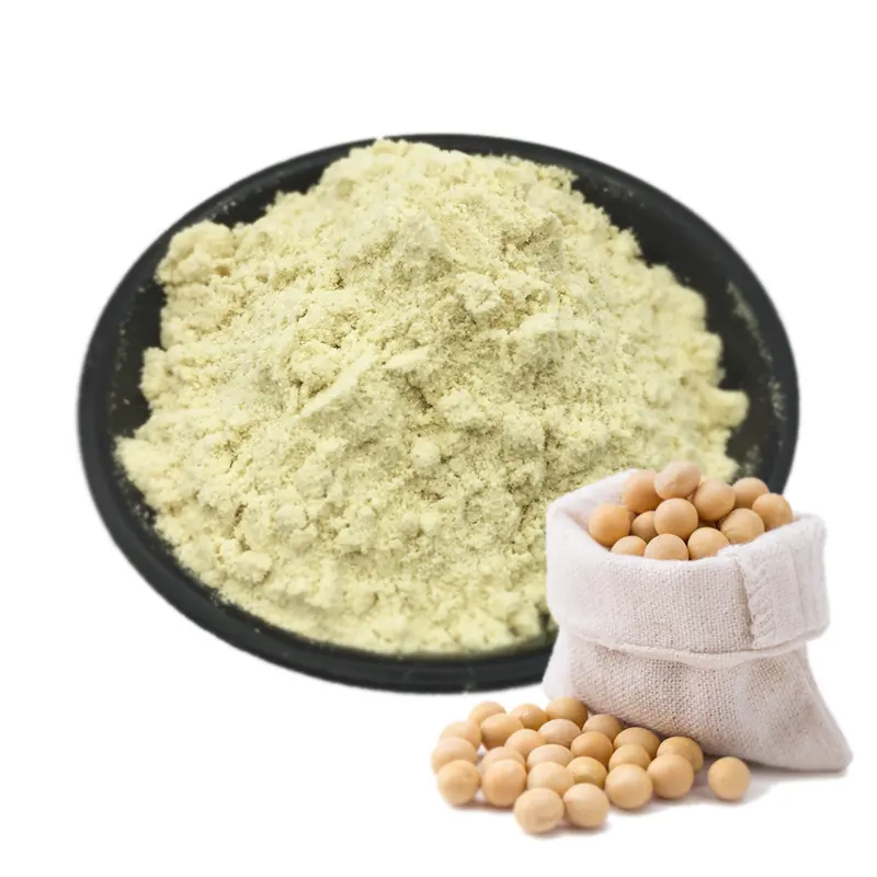 Yüksek kalite en iyi fiyat soya özü soya Isoflavones 20% 40% 60% 80% toz soya Isoflavone