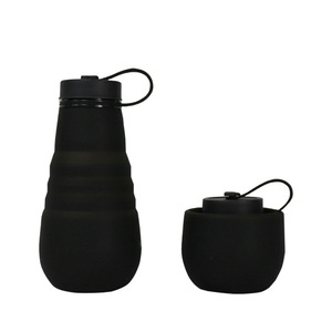 Botella de Agua Plegable de Silicona Resistente, Ecológica y Portátil para Uso en Exteriores - Product Image 3