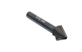 Fraise PCD brasée conique 2 hélices en diamant PCD de 17.00mm à 23.00mm longueur d'utilisation de 12.0mm à 16.0mm - Product Image 2