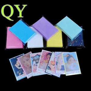 YY OEM Clear Holographic Card Sleeves Porte-carte de protection intérieur pour cartes photo et cartes à collectionner - Product Image 1