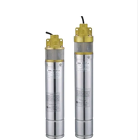 3SKM 4SKM système de pompe solaire cc pompe électrique à eau en acier inoxydable submersible puits profond machine de pompage d'eau de mer
