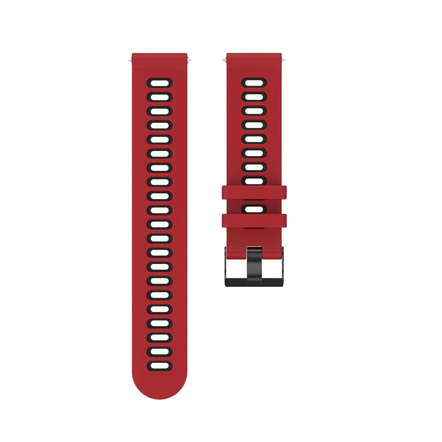 Replacement Rubber Watch Strap 20mm 21mm 22mm Wristband Waterproof Silicone Watch Band Bracelet for Samsung Galaxy Watch Fitbit