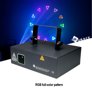 Igracelite 1W/2W/3W 3D animasyon RGB lazer ışık Dmx taşınabilir Mini lazer sahne ışık gösterisi - Product Image 5