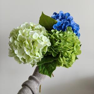 Handmade Real Touch Latex <strong>Hydrangea</strong> Flower Bouquet <strong>Artificial</strong> <strong>Hydrangea</strong> for Wedding Home Decoration Flower Arrangement - Product Image 4