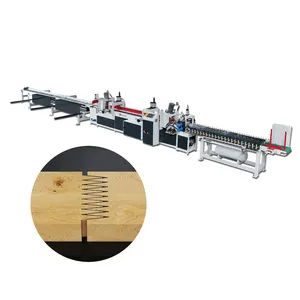 Automatische Zahnöffnung Beschichtung PVC-Gürtel Platten kompakte Vorpresse automatische Fingerschichtmaschine für Holz