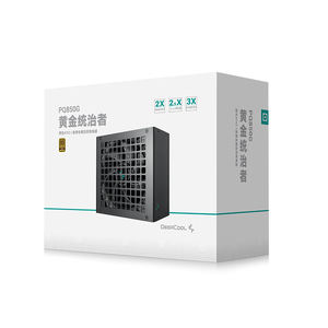 Nueva Fuente de Alimentación Deepcool PQ850G PCIe 5.1 ATX 3.1 de 850W 80+ Gold Cybenetics para PC Gaming de Escritorio PQ850G - Product Image 1