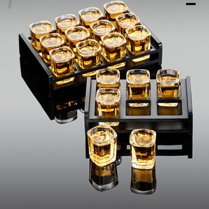 Barware Tall Drink Verres à liqueur Tasse en verre droite avec volume de 2oz - Product Image 4