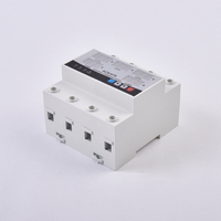 Interruptor de Transferencia Automática Trifásico CB ATS-63-3P con Pantalla Digital LCD/LED, Transición Abierta, Interruptor de Cambio de Energía Dual Industrial