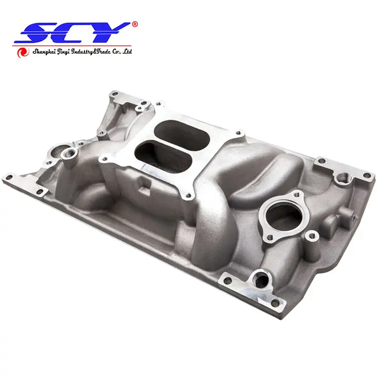 Aluminum Air Small Block Suitable for Chevy with 1996-Up Vortec L31 5.0/5.7L Cast Iron/5 Manifold Intake Engine Intake Manifold