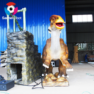 2019 zoológico Dareway paseo en Material respetuoso del medio ambiente dinosaurio parque de juegos para la venta - Product Image 5