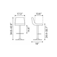 Prix de gros d'usine, tabourets de bar modernes en métal et cuir PU, chaises de bar, tabourets de bar pour cuisine et restaurant