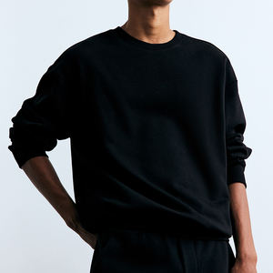 Haute qualité 100% coton automne et hiver impression broderie logo personnalisé hommes sweat à col rond - Product Image 1