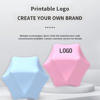 Balle de massage en silicone en forme de diamant pour la relaxation des muscles des pieds, du cou et du dos, yoga pour la santé et le massage
