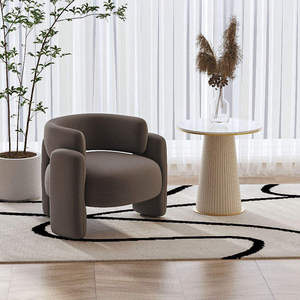 K Beauty Salon Recepción Sofá Sillas de lujo Wing Gold Sillón moderno Sofá de cuero para el hogar Sala de estar Salón Sillas decorativas - Product Image 2